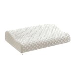 Mmoire oreiller en mousse oreiller orthopdique latex oreiller de cou en fibre fibre lente rebond doux ...