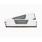 Mmoire ram - corsair - vengeance ddr5 - 32gb 2x16gb dimm - 5200 mhz - 125v - blanc (cmk32gx5m2b5200c40w) ...