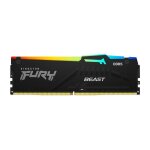 Mémoire vive ddr5 kingston fury beast rgb expo 32go 6800mt / s cl34 dimm kit of 2 Mémoire vive ddr5 kingston fury beast rgb expo 32go 6800mt / s cl34 dimm kit of 2