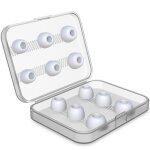 Premium memory silicone couteurs conseils compatibles avec airpods pro support doreille de remplacement ...