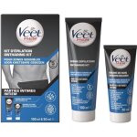 Kit pilation - veet - crme dpilatoire 100ml et baume soin 50ml - peaux sensibles - homme