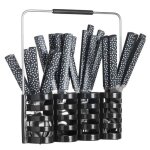 Five simply smart - m�nag�re 24 pi�ces avec rack - noir