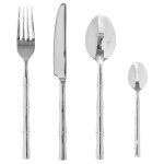 Mnagre 24 pices - paris prix - inox - argent - tendance & moderne - 275 cm