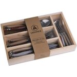 Mnagre 24 pices laguiole assortiment marron