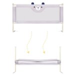 Mengda barrire de lit pour enfant 200cm barrire de scurit de lit barrire de protection bb pliable ...