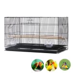 Mengda cage doiseau cage de fil métalle cage doiseau reproducteur avec mangeoire abreuvoir 75. 5 * 45 ... Mengda cage doiseau cage de fil métalle cage doiseau reproducteur avec mangeoire abreuvoir 75. 5 * 45 ...