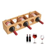 Mengda casier à vin casier à vin rangement à vin à 5 niveaux pour 5 bouteilles casier à vin casier à ... Mengda casier à vin casier à vin rangement à vin à 5 niveaux pour 5 bouteilles casier à vin casier à ...