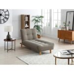 Mridienne clic clac en tissu taupe esteban