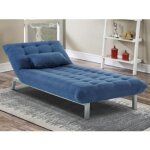 M�ridienne en tissu hornet - bleu