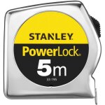 M�tre � ruban - stanley - 1 - 33 - 195 - 5 m x 25 mm - powerlock classic abs