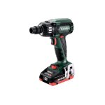 Boulonneuse  chocs 18 v lihd 2x 4. 0 ah 400 nm carr mle 1 / 2 ssw 18 ltx 400 bl metabo