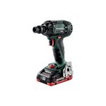 Metabo ssw 18 ltx 300 bl (602395800) visseuses  choc sans fil 18 v 300 nm 2 batteries 4 ah lihd chargeur ...