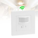 Metal infrarouge pir interrupteur capteur automatique dtecteur de mouvement