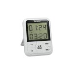 Metaltex minuteur digital double aimanté avec support 24 h Metaltex minuteur digital double aimanté avec support 24 h