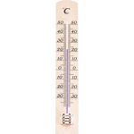 Metaltex - thermomtre intrieur bois htre298005