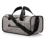 Sac de sport fitness - meteor - nepr 20 l - gris noir - 20l - 43x25x19 cm