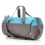 Meteor sac de sport fitness rond siggy 25l gris bleu pour femme homme enfant fille - bag sac voyage bagage ...
