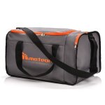 Meteor sac de sport fitness widar 40l - gris orange - pour femme homme fille - bag sac voyage bagage ...
