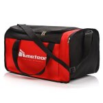Meteor sac de sport fitness widar 40l ? rouge noir - pour femme homme fille - bag sac voyage bagage duffel ...
