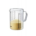 Verre doseur - gefu - 1000 ml - verre borosilicate - graduation pr�cise - bec verseur