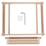 Mtier  tisser - omabeta - kit de tissage en bois - 45x35 cm - jouet cratif pour enfants - bricolage ...