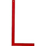 �querre de ma�on - metrica - 29354 - acier - 400 mm - rouge