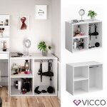 Meuble d?appoint vicco meuble complmentaire pour coiffeuse isabelle buffet commode