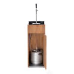 Meuble bas pour robinet tireuse � bi�re - pygmy pro kitchen - marron - fontaine � bi�re