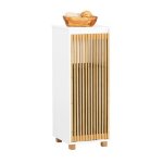 Sobuy armoire à linge 32x33x85 cm meuble salle de bain avec panier à linge amovible en bambou et mdf ... Sobuy armoire à linge 32x33x85 cm meuble salle de bain avec panier à linge amovible en bambou et mdf ...