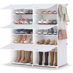 Meuble chaussure 5 niveaux rangement chaussure 20 paires etagere chaussure avec porte armoire a chaussures ... Meuble chaussure 5 niveaux rangement chaussure 20 paires etagere chaussure avec porte armoire a chaussures ...