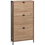Meuble range - chaussures 3 tiroirs aliaj effet ch�ne naturel - 5 five simply smart