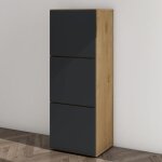 Meuble  chaussures - mai & mai - armoire  chaussures commode - gris - 3 tagres - design sans poigne ...
