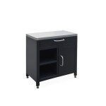 Cuisine ext�rieure acier 1 tiroir 1 porte l80cm grimaud