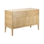 Meuble double - vasque 120 cm en ch�ne naturel alaska