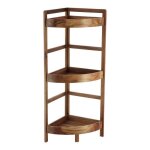 Meuble dangle 3 etageres acacia - acacia - tendance