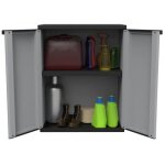 Meuble en r�sine 2 portes �tag�re interne j - line 68