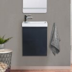 Meuble lave - mains lisa suspendu 41 cm