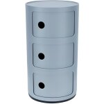 Kartell meuble de rangement componibili - 3 tiroirs - bleu