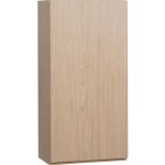 Meuble de rangement - meuble haut 1 porte - faible profondeur dcor chne