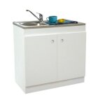 Meuble sous évier - neova - s13n22080 - 80x60cm - charnières invisibles - réglage hauteur Meuble sous évier - neova - s13n22080 - 80x60cm - charnières invisibles - réglage hauteur
