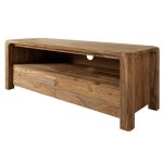 Meuble tv 125x45 palissandre huil� gris taupe bueno n� 2002