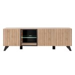 Meuble tv nielsen ? 160 cm avec éclairage led intégré Meuble tv nielsen ? 160 cm avec éclairage led intégré