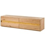 Meuble tv 184x435 ch�ne sauvage huil� bois naturel cardiff n� 141