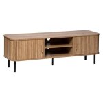 Meuble tv 2 portes colva effet ch�ne - atmosphera cr�ateur dint�rieur