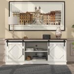 Buffet haut tv 150x40x60cm avec 2 portes coulissantes classiques buffet de cuisine Étagères réglables ... Buffet haut tv 150x40x60cm avec 2 portes coulissantes classiques buffet de cuisine Étagères réglables ...