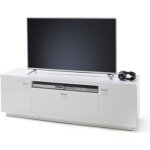 Meuble tv coloris blanc - noir - longueur 79 x hauteur 35 x profondeur 39 cm Meuble tv coloris blanc - noir - longueur 79 x hauteur 35 x profondeur 39 cm