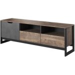 Meuble tv industriel ardan de 160 cm - bois