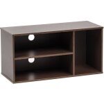 Iris ohyama meuble tv meuble tele banc tv �cran jusqu� 43 pouces mdb - 3s - marron l29 x p73. 2 x h36. ...