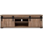 Meuble tv - marrakesch - ch�ne - 160 x 50 x 40 cm