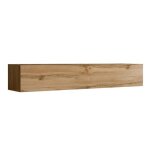 Meuble tv suspendu 180cm coloris ch�ne wotan. collection switch.